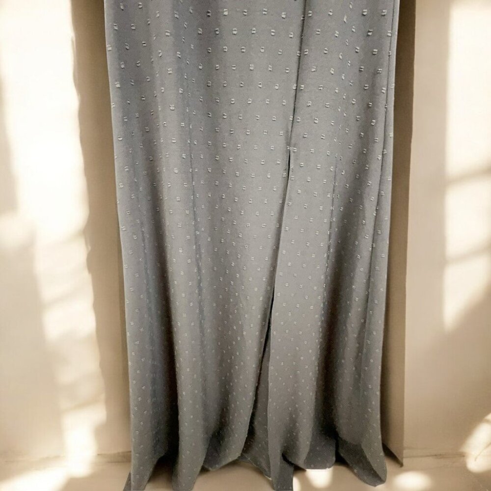 NWT Rumer Anissa Ruched Maxi Dress in Black - Picture 8 of 8